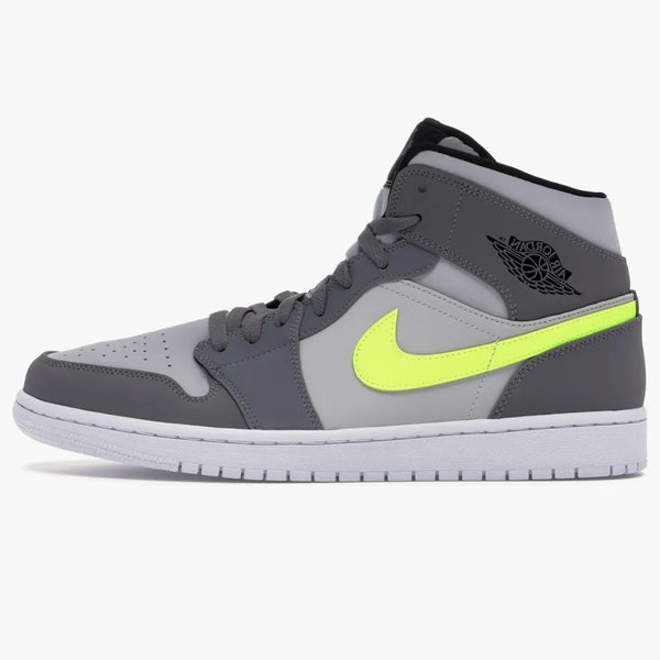 Jordan 1 Mid Gunsmoke Volt