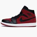Jordan 1 Mid Gym Red Black