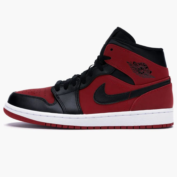 Jordan 1 Mid Gym Red Black