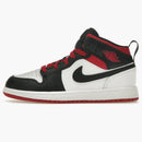 Jordan 1 Mid Gym Red Black Toe (ps)