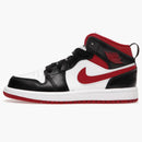 Jordan 1 Mid Gym Red Black White (ps)