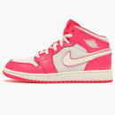 Jordan 1 Mid Hyper Pink White (gs)