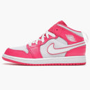 Jordan 1 Mid Hyper Pink White (ps)