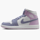 Jordan 1 Mid Indigo Haze Doll White (women's)