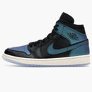 Jordan 1 Mid Iridescent Black (women's)