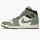 Jordan 1 Mid Jade Smoke (women's)