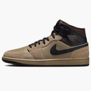 Jordan 1 Mid Khaki Baroque Brown