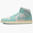 Jordan 1 Mid Light Dew (women's)