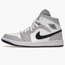 Jordan 1 Mid Light Smoke Grey (women's)