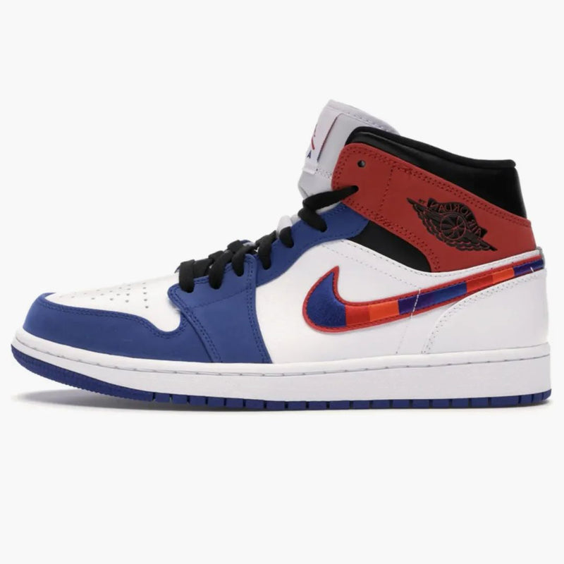 Jordan 1 Mid Multi-color Swoosh