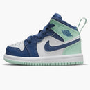 Jordan 1 Mid Mystic Navy Mint Foam (td)