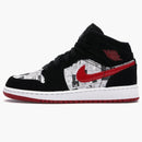 Jordan 1 Mid Newspaper Air Times (gs)