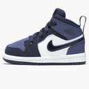 Jordan 1 Mid Obsidian Sanded Purple (td)