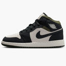 Jordan 1 Mid Off Noir Medium Olive (gs)