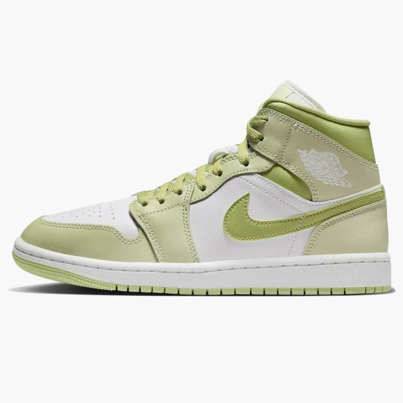 Jordan 1 Mid Olive Aura Lawn (women's)
