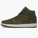 Jordan 1 Mid Olive Canvas (2018)