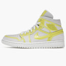 Jordan 1 Mid Opti Yellow (women's)