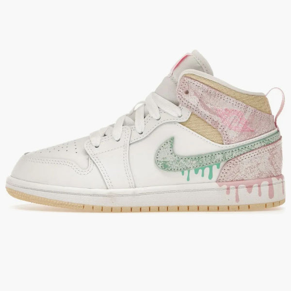 Jordan 1 Mid Paint Drip (ps)