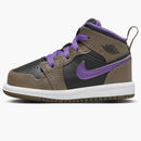 Jordan 1 Mid Palomino Wild Berry White (td)