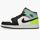 Jordan 1 Mid Pastel Black Toe (gs)