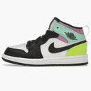 Jordan 1 Mid Pastel Black Toe (ps)
