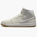 Jordan 1 Mid Phantom Gum (women's)