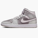 Jordan 1 Mid Photon Dust Atmosphere Grey (women's)
