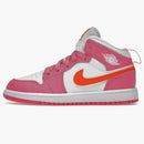 Jordan 1 Mid Pinksicle Safety Orange (ps)