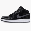 Jordan 1 Mid Premium Black Dark Grey (gs)