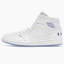 Jordan 1 Mid Pure White
