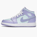 Jordan 1 Mid Purple Aqua (gs)