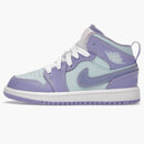 Jordan 1 Mid Purple Aqua (ps)