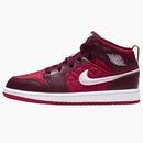 Jordan 1 Mid Red Quilt (ps)