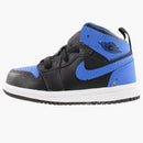 Jordan 1 Mid Royal Paint Splatter (td)