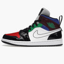 Jordan 1 Mid Se Black White Multi-color (women's)