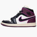 Jordan 1 Mid Se Bordeaux (women's)