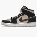 Jordan 1 Mid Se Brown Basalt Oatmeal (women's)
