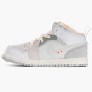 Jordan 1 Mid Se Craft Craft Inside Out White Grey (td)
