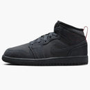 Jordan 1 Mid Se Craft Dark Smoke Grey Varsity Red Black (ps)
