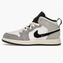 Jordan 1 Mid Se Craft White Cement Grey Black (ps)