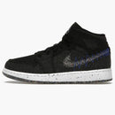 Jordan 1 Mid Se Crater Black (gs)