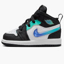 Jordan 1 Mid Se Formula 23 Pack Black White Hyper Jade (td)