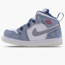 Jordan 1 Mid Se French Blue Light Steel (td)