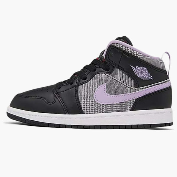 Jordan 1 Mid Houndstooth (ps)