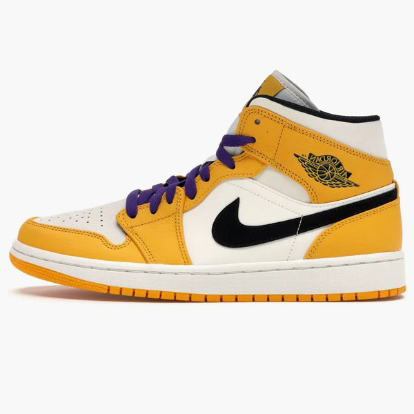 Jordan 1 Mid Se Lakers