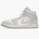 Jordan 1 Mid Se Light Iron Ore (women's)