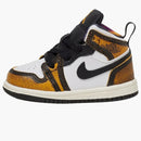 Jordan 1 Mid Se Orange Wear Away (td)