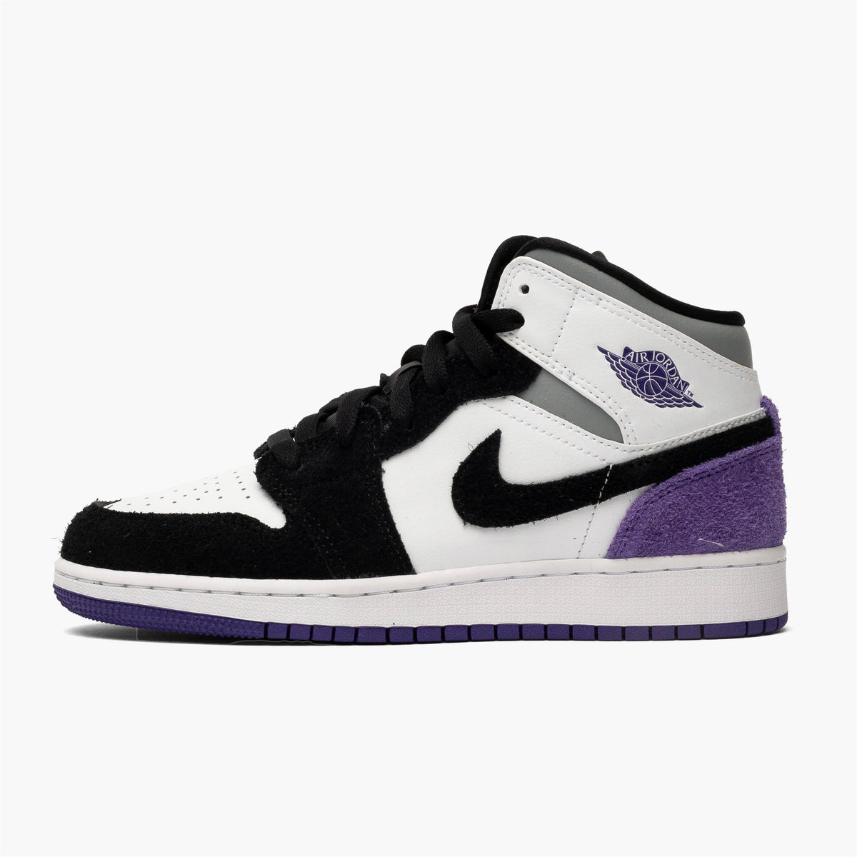 Kaufe den Air Jordan 1 Mid SE Purple GS bei HYPENEEDZ