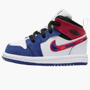 Jordan 1 Mid Se Rush Blue University Red (td)