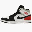 Jordan 1 Mid Se Red Black Toe
